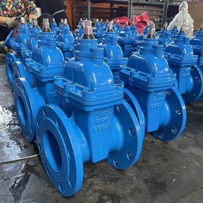 Control de agua con válvula de puerta de deslizamiento sentada resistente de 12 pulgadas estándar GB DIN ANSI GOST