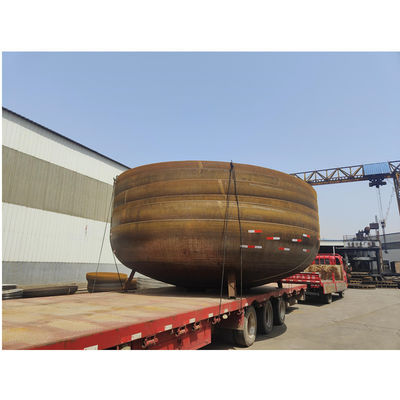 Depende de las especificaciones de fondo esférico revestido de material del tanque para su