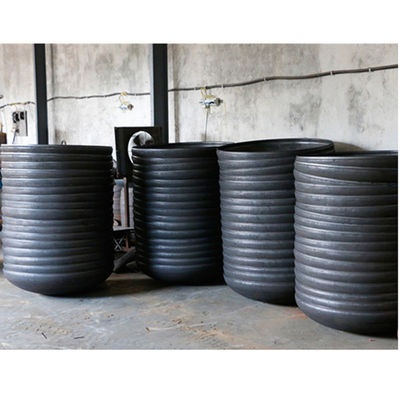 Cabeza del tanque de la bandeja / extremo del tanque de acero inoxidable / cabeza cónica de la bandeja para el tanque a presión