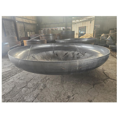 Código de cabeza de círculo Acero de carbono personalizado Asme Hemisférico Fin de plato Cap Torisférico Fin del tanque