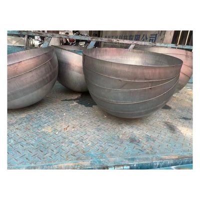 Capas de extremo de tubos de pulido de acero inoxidable para conexión de fundición SS304/SS316L