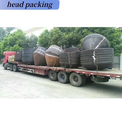 Capas de extremo de tubos de pulido de acero inoxidable para conexión de fundición SS304/SS316L