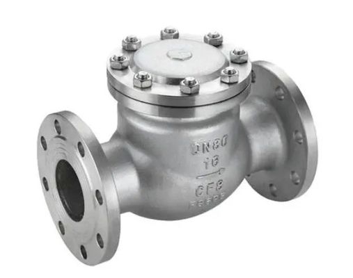 Válvula de control de oscilación de alta temperatura Dn 600 Cf8m con fabricación personalizada ODM