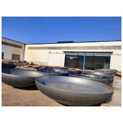 Cabezas de tanques de fundición para fabricantes profesionales Círculo de cabeza elíptica de acero al carbono