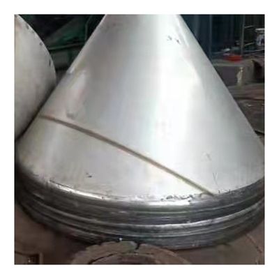 Conexión de soldadura igualitaria Tanque de acero inoxidable de alta precisión Cabeza cubierta de acero Cabeza de hemisferio