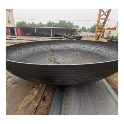 Cabeza de tanque caliente hecha a medida Hemisferio de acero al carbono Cabeza de plato con código de cabeza circular