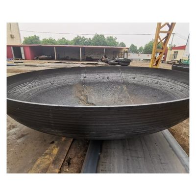Cabeza de tanque caliente hecha a medida Hemisferio de acero al carbono Cabeza de plato con código de cabeza circular
