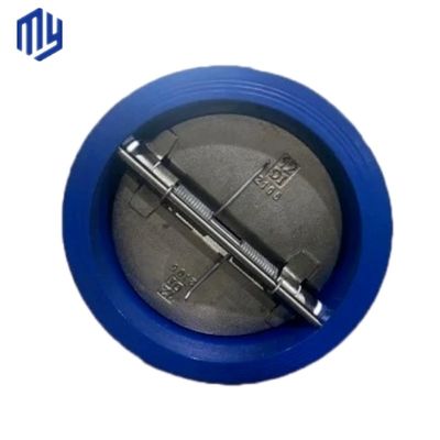 Válvula de control de doble placa de acero inoxidable de temperatura normal con los requisitos del cliente