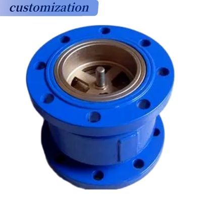 Estructura del diafragma Hc41x Pn10 Pn16 Sump Pump Doble Flange Muffler Válvula de verificación silenciosa