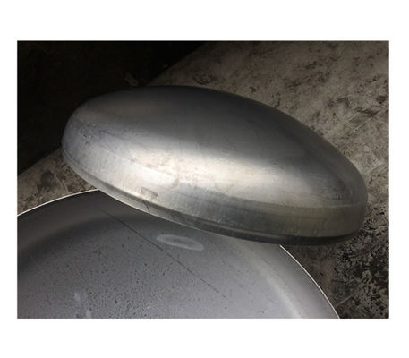 Cabeza del tanque de agua de acero inoxidable de alta presión para conexión de soldadura y forma de círculo