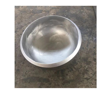 Cabeza del tanque de agua de acero inoxidable de alta presión para conexión de soldadura y forma de círculo