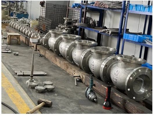 Válvula de control de oscilación de alta temperatura Dn 600 con diseño de estructura de diafragma