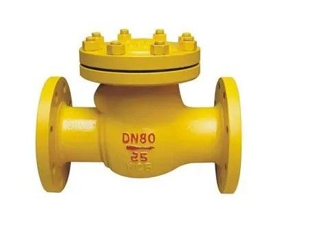 Válvula de control de balanceo de hierro fundido para el manejo de medios a baja temperatura