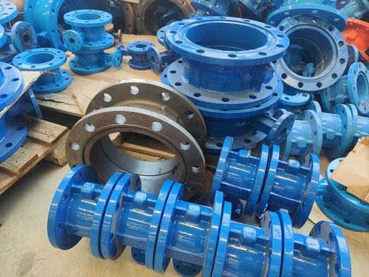 Excelente silente de flujo axial válvulas de control verticales Pn16 4 pulgadas 10 pulgadas para el agua