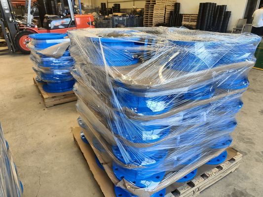 Excelente silente de flujo axial válvulas de control verticales Pn16 4 pulgadas 10 pulgadas para el agua