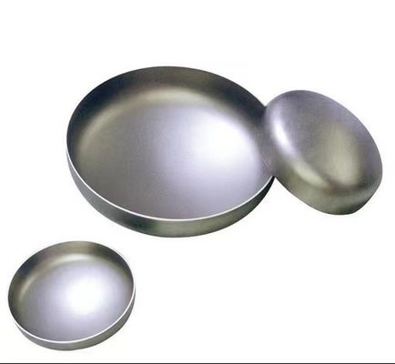 Capa de extremo de plato con plato para conexión de soldadura