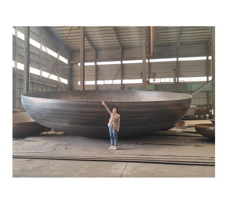 La norma ASME 304 de acero inoxidable para tubos esférica torisférica cabeza de extremo del plato
