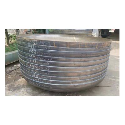 Vaso de presión ASME Flat de fondo terminaciones iguales Cap esférico Construcción competitiva