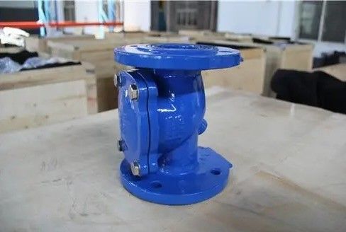 Válvula de verificación flexible de hierro fundido para agua