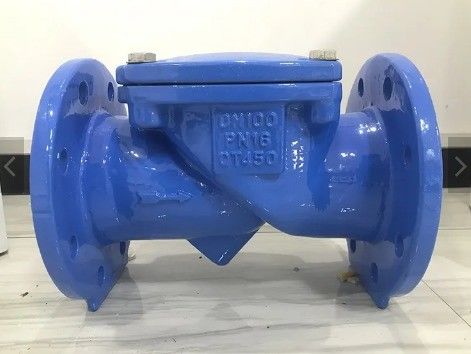 Válvula de verificación flexible de hierro fundido para agua