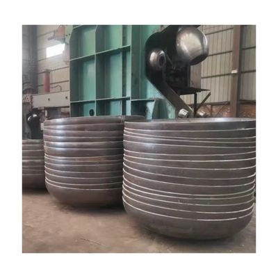 Cabeza elíptica de acero al carbono torisférico de 800 mm 900 mm 1000 mm para conexión de fundición