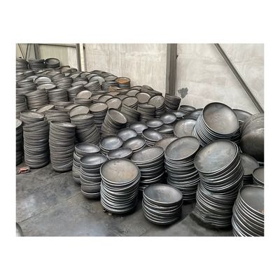 Cabeza elíptica de acero al carbono torisférico de 800 mm 900 mm 1000 mm para conexión de fundición