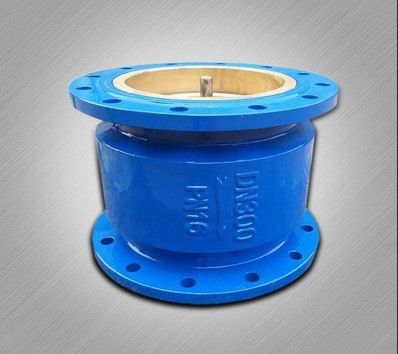 DN65 válvula de control silenciosa de hierro fundido para ahorrar energía en medios de agua y tamaño del puerto OEM