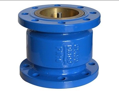 DN65 válvula de control silenciosa de hierro fundido para ahorrar energía en medios de agua y tamaño del puerto OEM