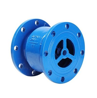 DN65 válvula de control silenciosa de hierro fundido para ahorrar energía en medios de agua y tamaño del puerto OEM