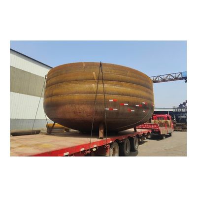 Cabeza del tanque de agua de acero inoxidable Certificado completo de conexión de soldadura para beneficio