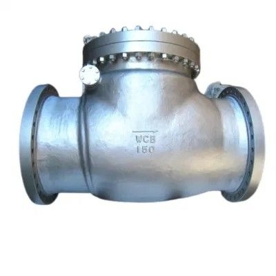 4 pulgadas CF8 WCB de acero carbono Flange Swing Check Valve Certificado completo y manual