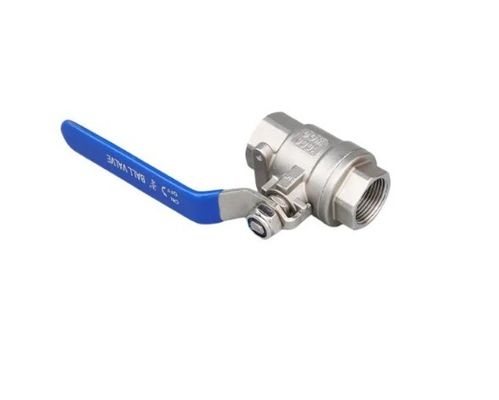 1/2/3PC válvula de bolas de acero inoxidable con instalación de tuberías y servicio postventa de apoyo