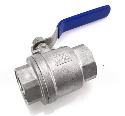 Estructura de seguridad válvula de bola de acero inoxidable con mango de acero personalizado
