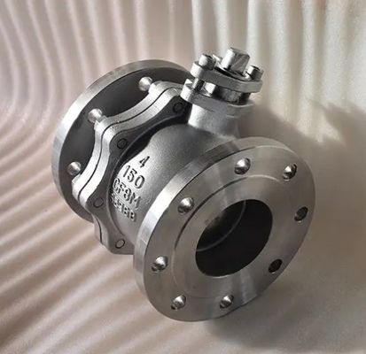 Válvula de bolas de brida 2PC con características de actuador neumático/eléctrico