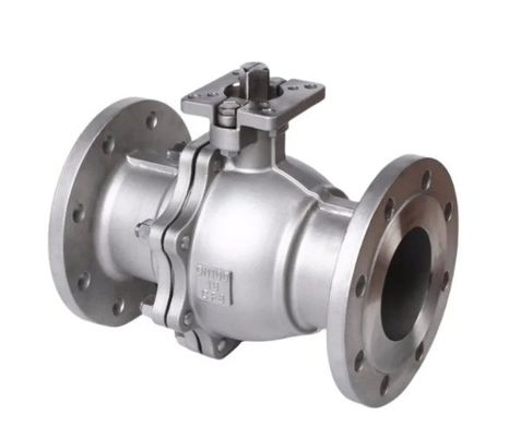 El gas de petróleo API6d de acero inoxidable, el gusano, el engranaje, la brida, el trunnion, la válvula de bola montada, clase 600