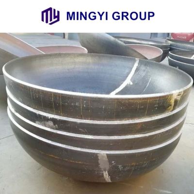 Conexión de soldadura de diámetro de 1400 mm Hemisferio personalizado cabeza de plato para el extremo del tanque