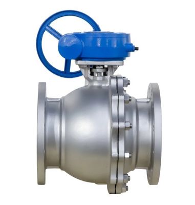 Dn15-200 WCB SS201 SS304 SS316 válvula neumática de bolas de agua con estructura de parada