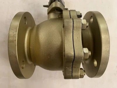 150 ASME B16.5 Wcb válvula de bola flotante de carbono fundido CF8 CF8m de bronce de acero inoxidable
