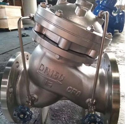 Válvula de control hidráulico personalizada para el flujo de agua en aplicaciones multifuncionales