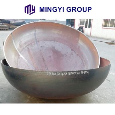 Soporte personalizado OBM Conexión de soldadura Botes de la caldera Envasado Fondo del tanque Fin del plato hemisférico