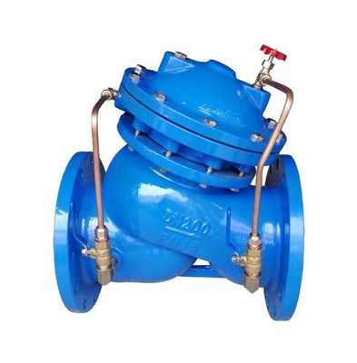 Válvula de control hidráulico personalizada para el flujo de agua en aplicaciones multifuncionales