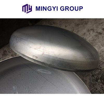Certificado completo de conexión de soldadura con tubos de acabado de acero para cabeza de cúpula del tanque