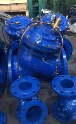 Válvula de control hidroeléctrico industrial para petróleo, gas y agua