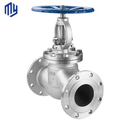 Válvulas globulares de acero inoxidable de fundición/forja/forja fiables y duraderas con sello de agujeros