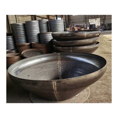 Apoyo personalizado con bridas y cubiertas de cabeza para tanques