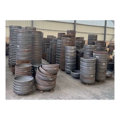 Apoyo personalizado con bridas y cubiertas de cabeza para tanques
