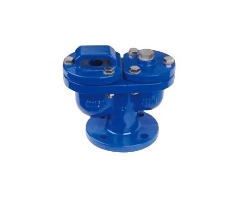 Válvula de liberación de aire automática de ventilación rápida de doble orificio SS DN25 con certificado completo