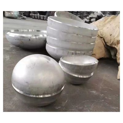 Cabezas torisféricas de soldadura de conexión igual para la fabricación de cabezas elípticas ASME