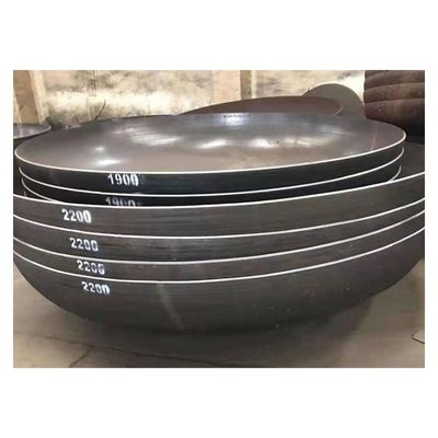 Tanque de fondo hemisférico con extremos esféricos personalizados y fondo de material revestido