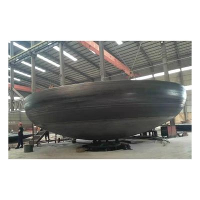 Tanque de fondo hemisférico con extremos esféricos personalizados y fondo de material revestido